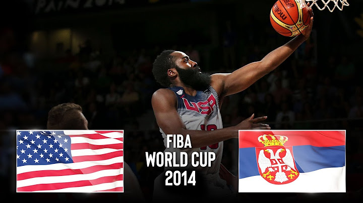 USA 🇺🇸 vs Serbia 🇷🇸 | FIBA Basketball World Cup 2014 Final