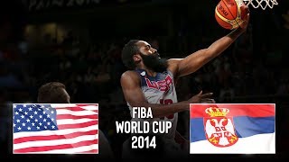 USA 🇺🇸 vs Serbia 🇷🇸 | FIBA Basketball World Cup 2014 Final