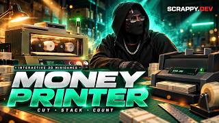 FiveM Script: Money Printer with 9 Interactive 3D Minigames