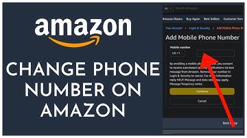 How To Change Your Phone Number On Amazon 2023 (Quick & Easy)
