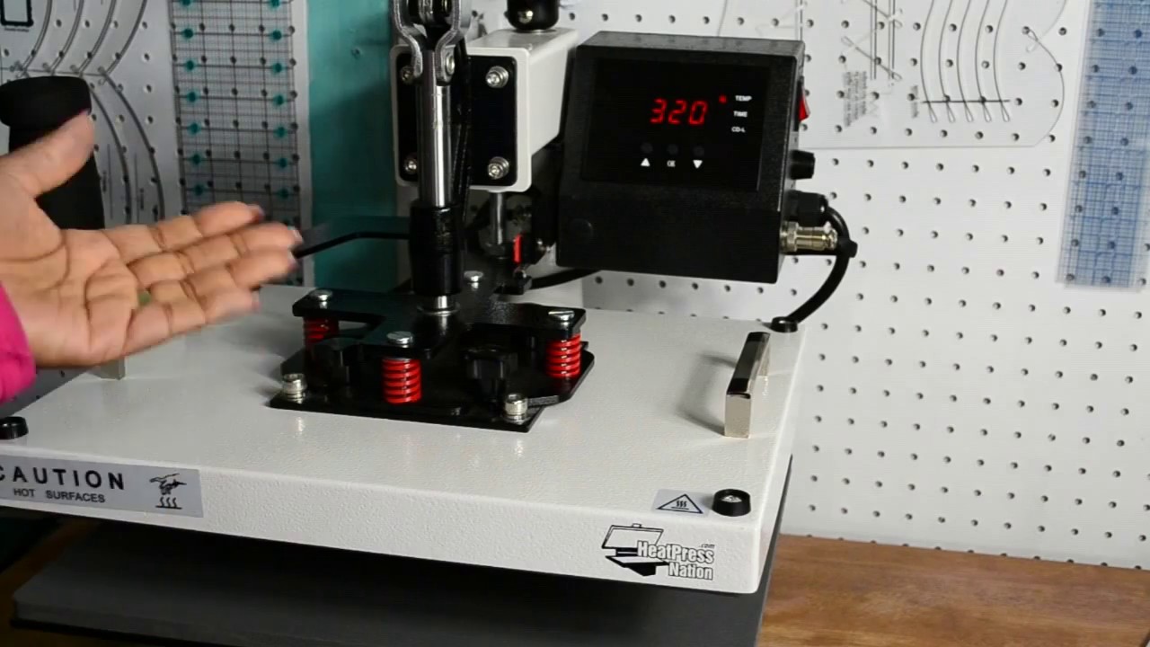 Problem with Heatpress after Unboxing from YouTube