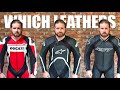 Which Leathers? RST Tractech Evo 3, Alpinestars Orbiter and Dainese C4 One Piece Suits