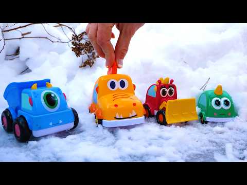 Kapuki Show Mocas 🚚 Tunnel Boring Machine 🚕 Educational Cartoons 🚗