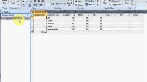 MS Access 2007 Part4   free Tutorial Urdu and Hindi language by Microsoft Office