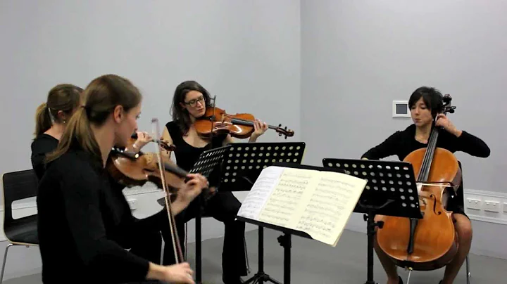 Enigma Quartet Masterclass with Geraldine from the Takcs Quartet