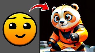 ALL FIRE IN THE HOLE vs KUNGFU PANDA | Try not to laugh | ALL Version Geometry Dash | Original VS