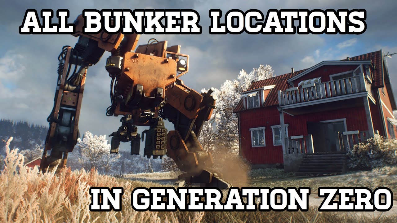 Generation Zero - All Bunker Locations - YouTube