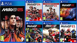 All 12 Motogp Games On PS4 | Playstation 4