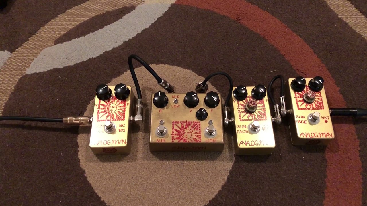 Analogman Sunface comparison