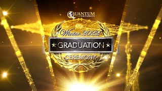 Quantum University Graduation class of Winter 2022