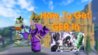 How To Get Golden Experience Requiem In AUT | Roblox