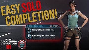 EASY Tier 6 Shepherd Story Mission Completion for Act 2 | Call of Duty MW3 Zombies