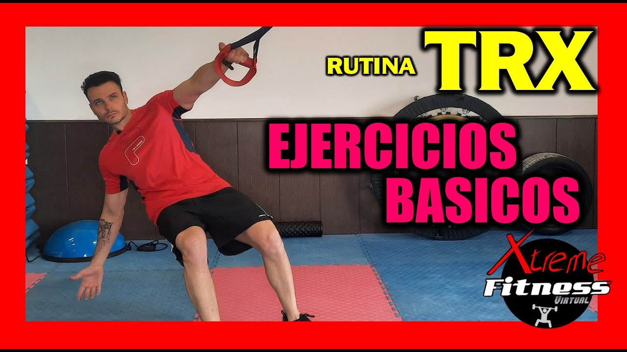Practicar TRX en casa: ejercicios básicos (vídeos)