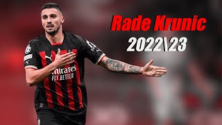 Rade Krunić Ac Milan 202223