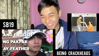 SB19 being crackheads for 8 mins straight | REACTION