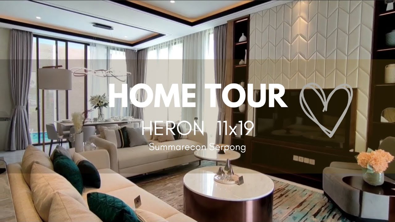 Ide Desain Rumah Mewah Dengan Kolam Renang Pribadi, Heron 11x19