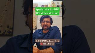 Special Tips for RBI DSIM Examination Preparation #RBIDSIM #Statistics #RBIExam
