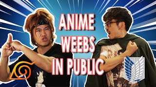 When ANIME WEEBS see each other in Public w/ Le En