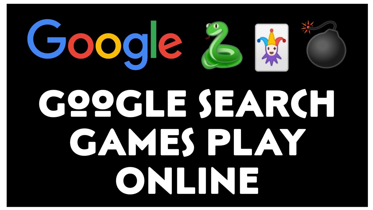 Google Search Games Play Online Google Search Tips Part 2 YouTube