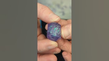 Purple Iridescence2 #dicemaker #dicemaking  #handmadedice #dicegoblin #resindice #dnddice #ttrpgdice