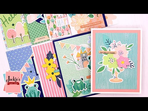 Quick & Easy Cards using Spellbinders Card Kit for May | Spreading ...