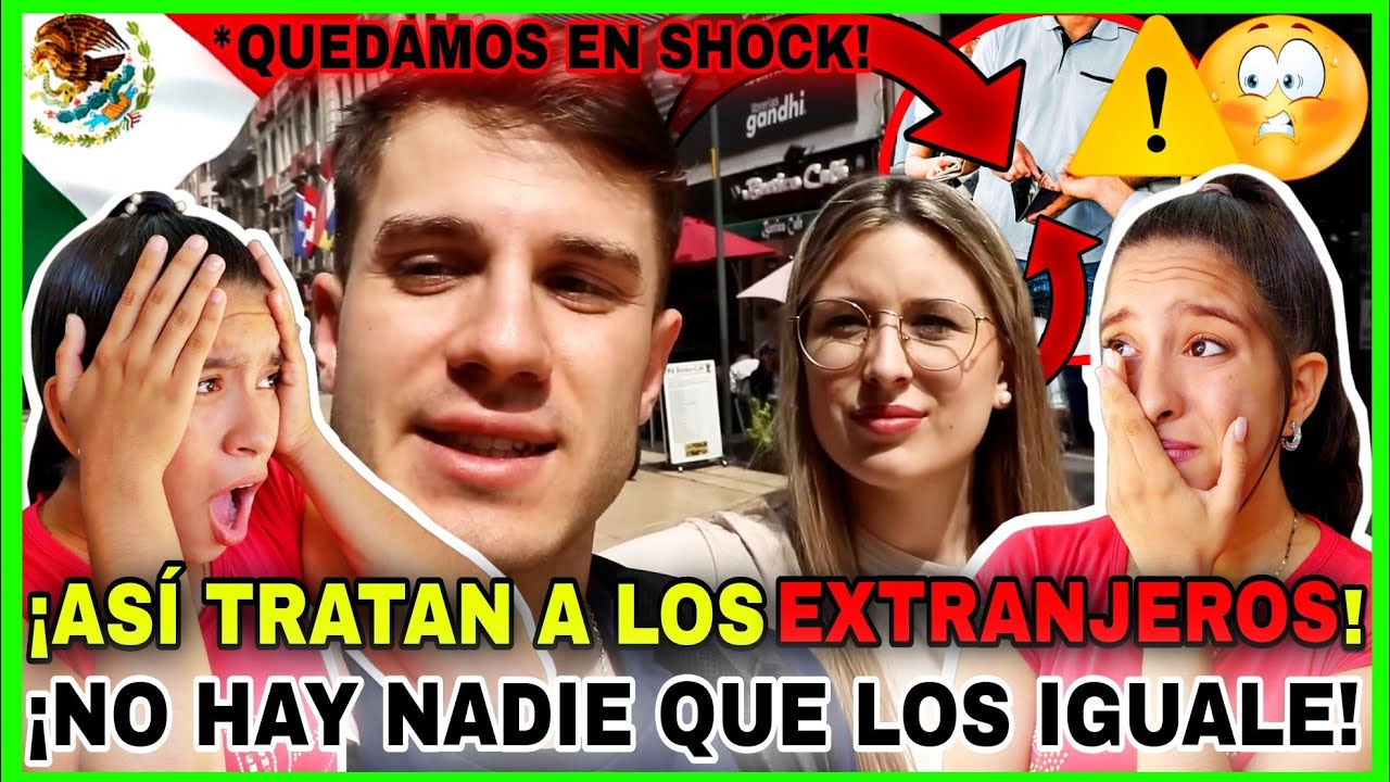 ASÍ TRATAN LOS MEXICANOS🇲🇽 A LOS EXTRANJEROS🌏 ¡Ese GESTO😭 VALE MÁS que MIL PALABRAS! #Mexico #2023