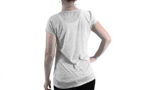 Dylan By True Grit Ruffle On T-Shirt - Short Sleeve For Women