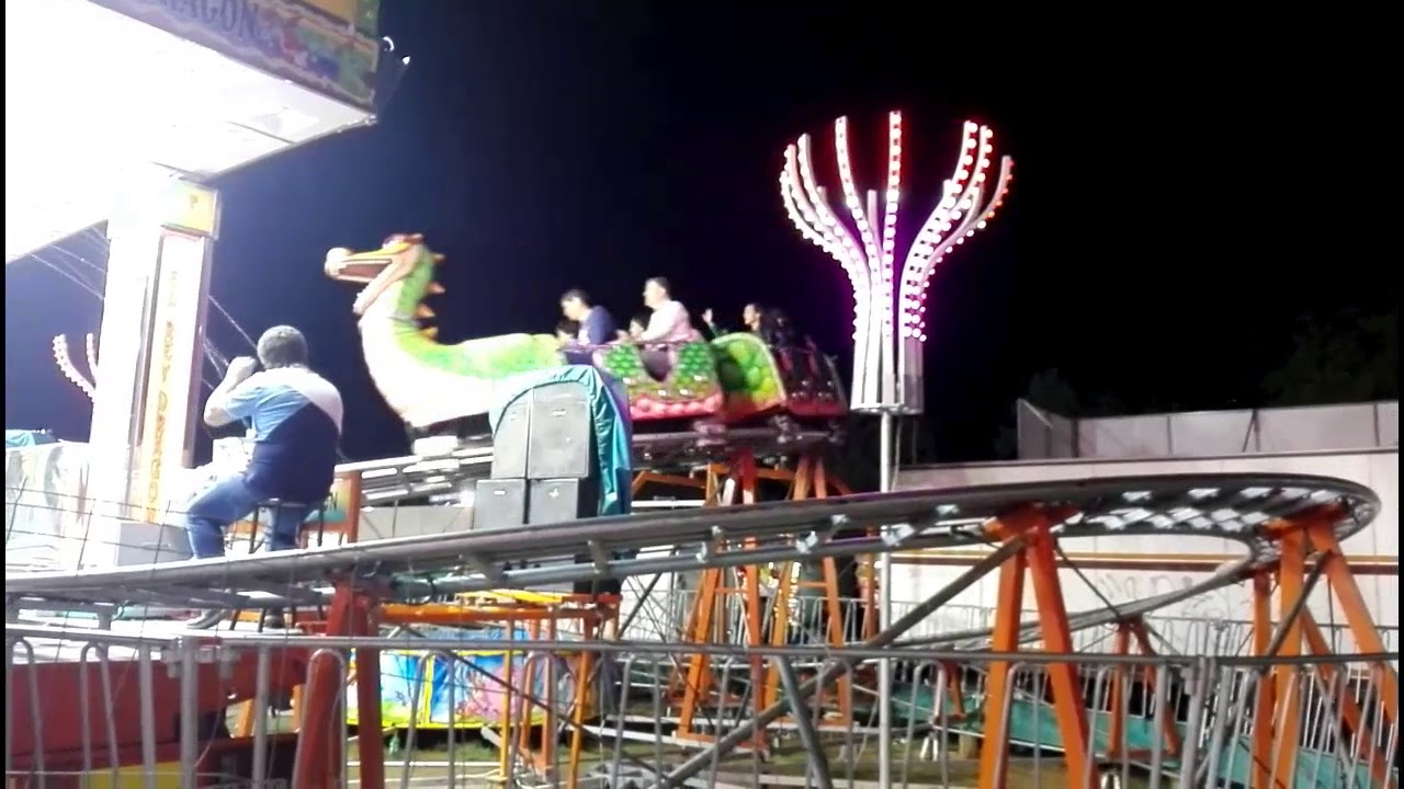 dragon elliot en la feria de mayo  de puertollano