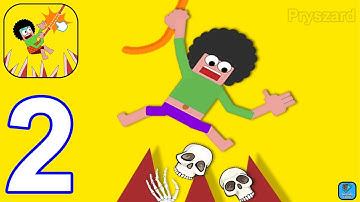 Fall Boys: Rope Rescue - Gameplay Walkthrough Part 2 Tutorial Levels 31-60 New Game (iOS,Android)