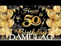 Dmulg 50th birt.y with his children nd reltiveseverydy is a brndnew dy