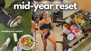 mid-year RESET: gym motivation, new goals, healthy meals & why it's not too late