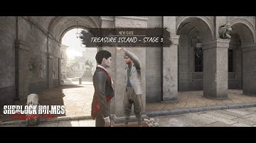 Sherlock Holmes: Chapter One - All 8 Treasure Locations I Treasure Island 3 I Gold Digger