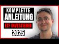 Wie man 2025 als Anfänger in ETFs investiert | Komplettes Tutorial