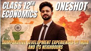 Comparative Development of India Pakistan China 🔥 | Class 12 Economics | Vijay Sir