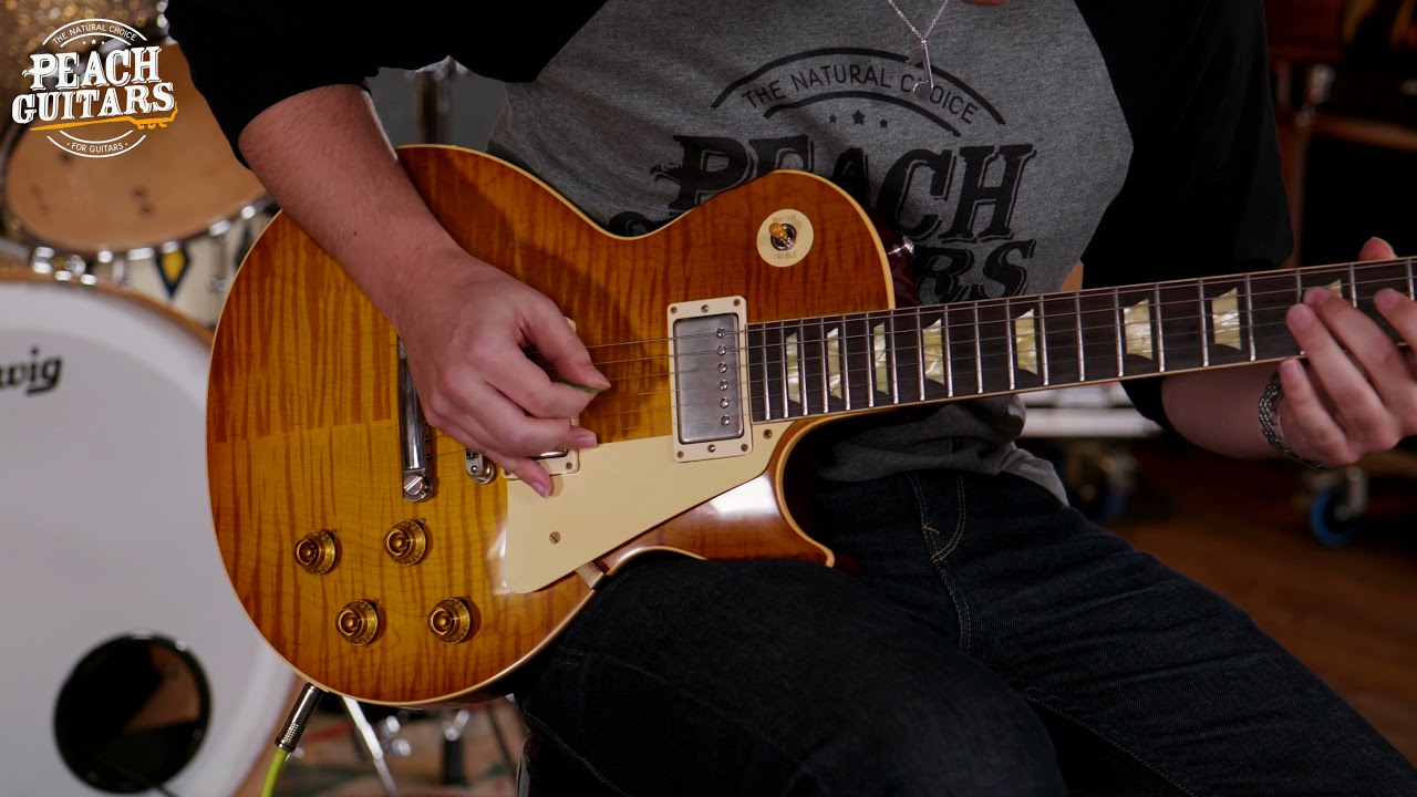 Gibson 60th Anniversary 1959 Les Paul VOS Golden Poppy Burst Used