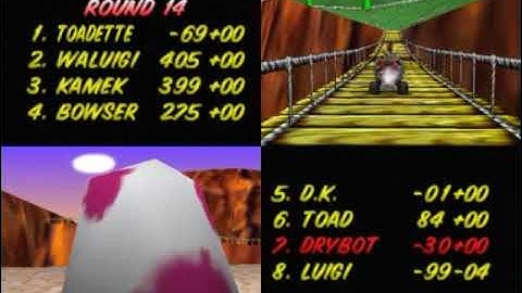 Set Your Own Points in Mario Kart 64 Hooting Time