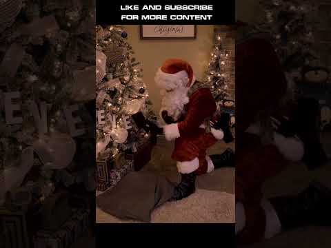 Santa Delivers Presents from Predator Armor