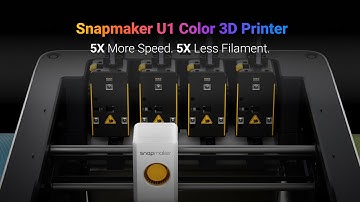Snapmaker U1: 5s Colors or Materials Changed with SnapSwap™ Sysetem