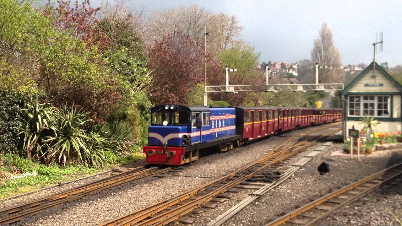 RH&DR Captain Howey leaving Hythe -- 13th April 2012 - YouTube