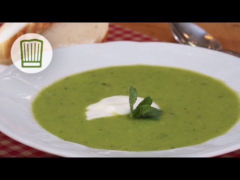 Video: Minz-Erbsen-Suppe
