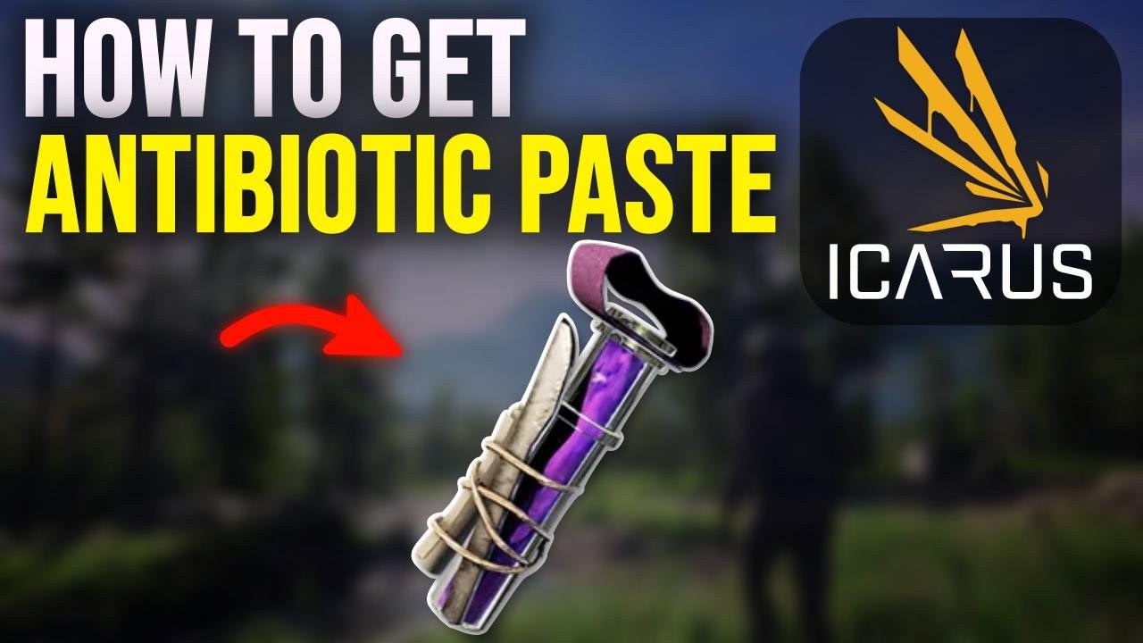 Учебное пособие по ICARUS | Как получить антибиотиковую пасту (руководство для начинающих)