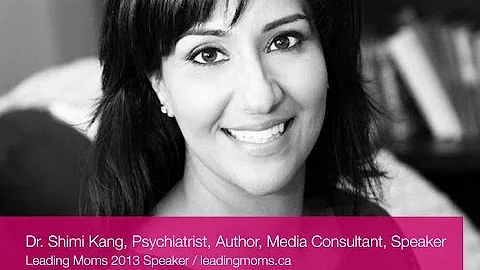 Dr. Shimi Kang at Leading Moms 2013