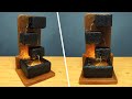 Beautiful homemade tabletop water fountain using thermocol  cement  amazing diy water fountain