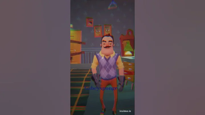 HELLO NEIGHBOR: VISITING MR PETERSON ON A SUNDAY AFTERNOON 😂😂😂 #shorts