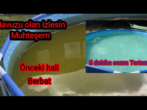 Video: Havuz Suyunuz Nasıl Temizlenir