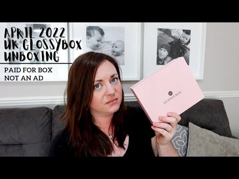 April 22 UK Glossybox unboxing