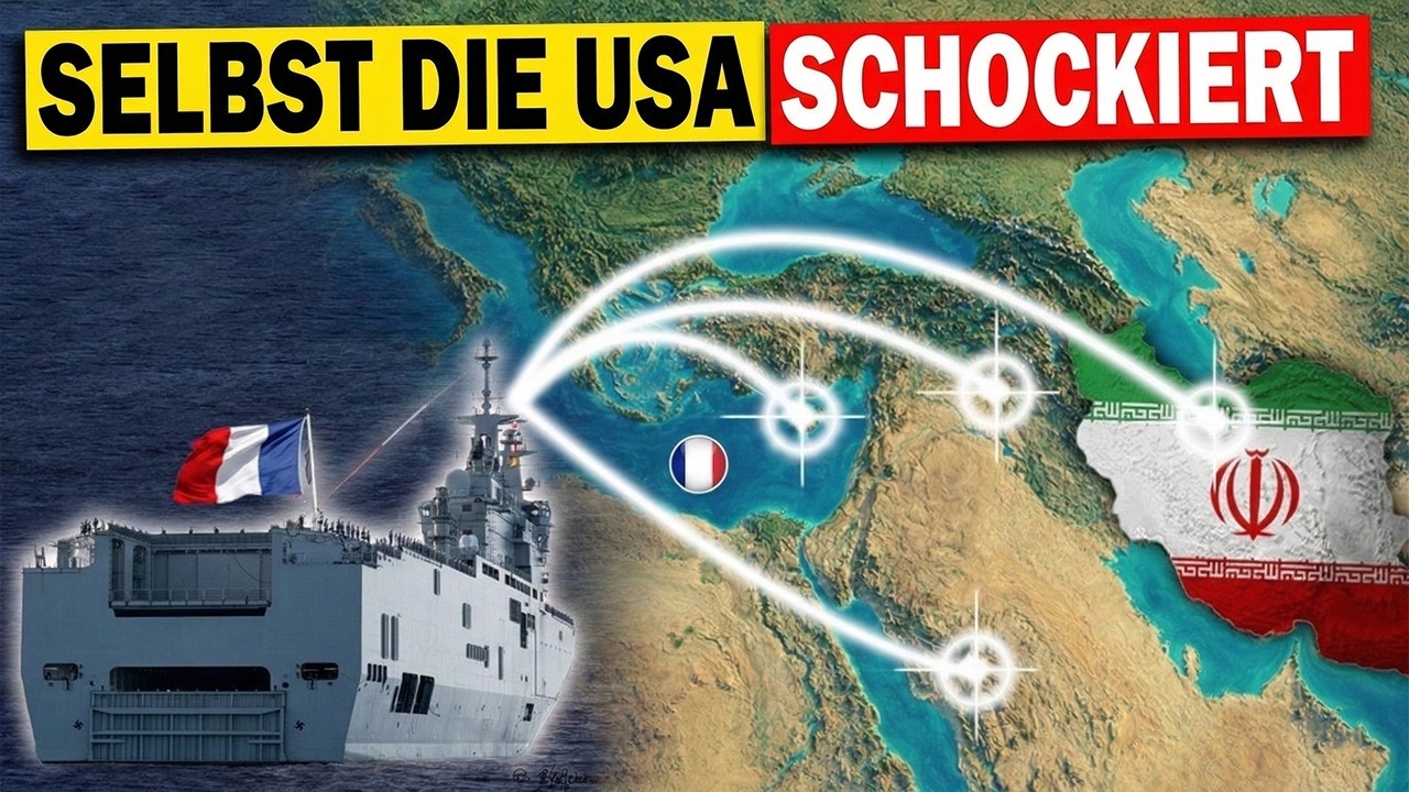 Etwas GEWALTIGES im Mittelmeer... Irans Schlag ging nach hinten los.