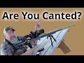 Canted rifle  does it really matter