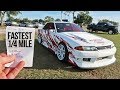 600HP Drift Skyline Vs. Drag Strip