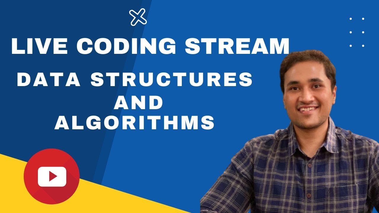 🔴 LIVE: Coding Stream - Data Structures and Algorithms || @RachitJain ...